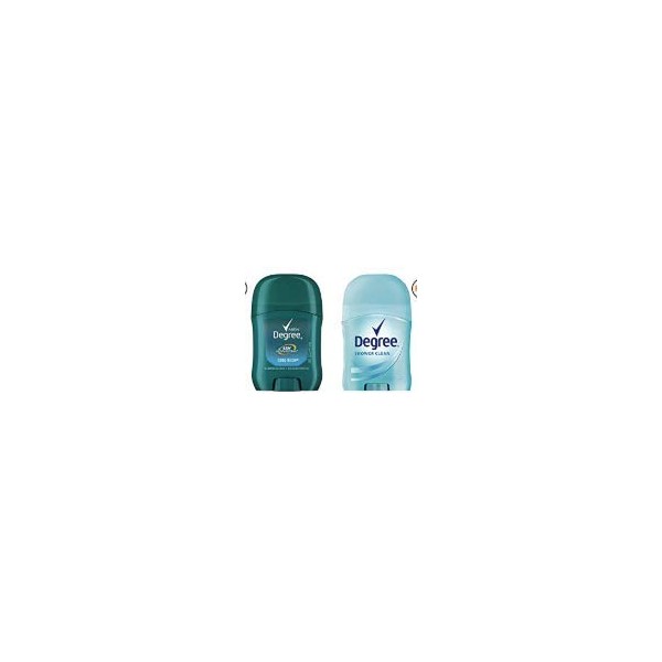 Degree Antiperspirant Deodorant 0.5 Ounce Variety Pack 36 Cool & Rush 36 Shower Clean