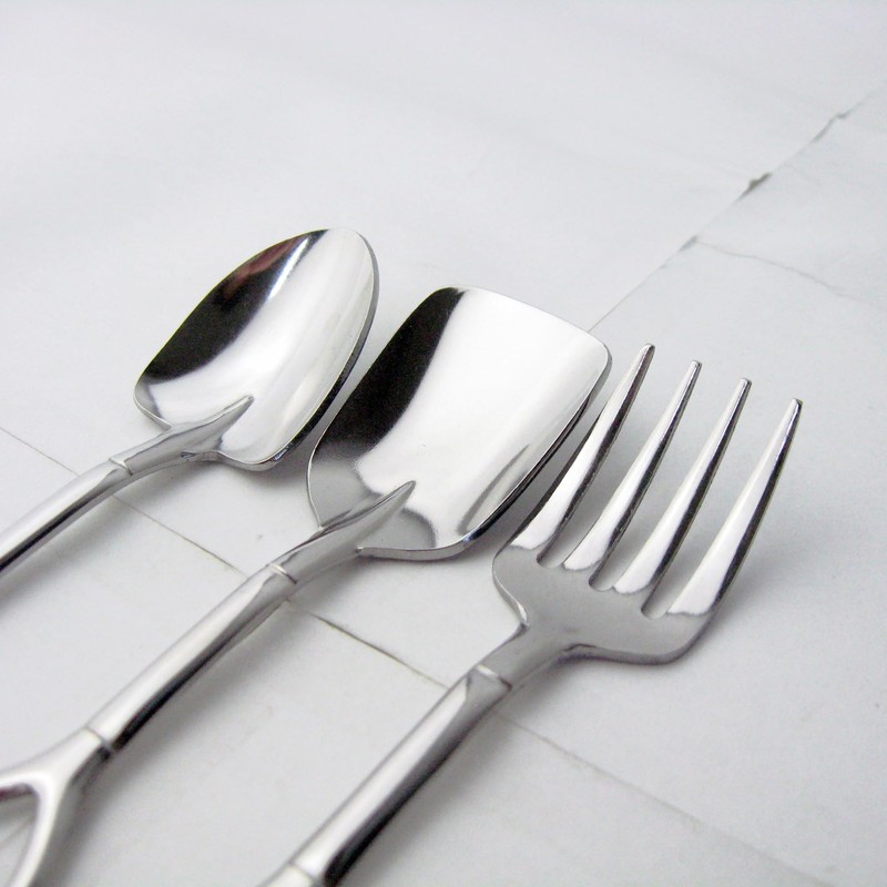 Nagao Tsubamesanjo Country Story Petite Cutlery, Set of 3, Made