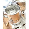 Fox Run Stainless Steel Flour Sifter, 3 Cup Capacity With