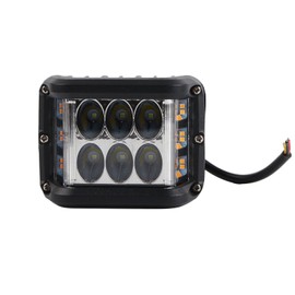 LED Work Light 36W IP67 Waterproof Double Side Spotlight Flood Pod Off Road Flashing Flashers Driving Fog Lamp