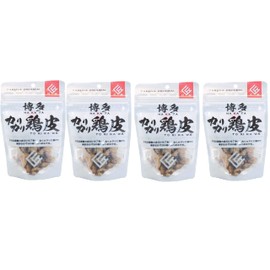 Takumiya Hakata Crispy Chicken Skin, 1.8 oz (50 g) x 4