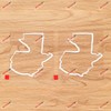 Guatemala Map Silhouette Guatemalan Outline Decal Sticker Vinyl - 2