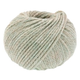 LANA GROSSA Cool Merino Big Voluminous Chain Yarn Made of Classic Merino Wool, Hand Knitting Yarn Made of 90% Virgin Wool (Merino) and 10% Polyamide, 50 g Wool for Knitting and Crocheting, 90 m Yarn