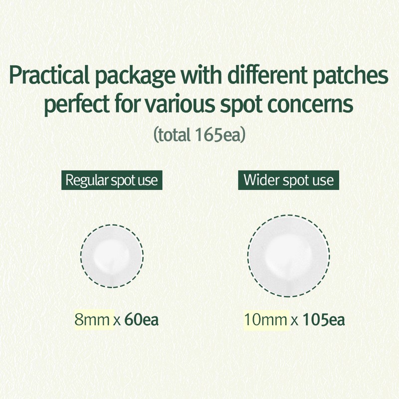 Pyunkang Yul [Pyunkang Yul]Calming Clear Spot Patch (Intensive Care) (8mm*60ea/10mm*105ea)