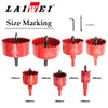 Bimetal Hole Saw Set, LAIWEI Electric Drill Tool, Hole Saw,