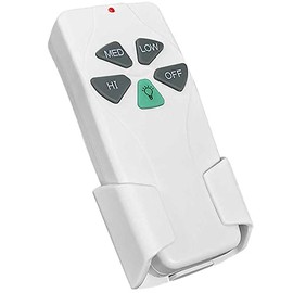 Ceiling Fan Remote Control Replacement, Fan 3 Speed Light ON Off & Dimmer Switch, Fan 53T KUJCE9103 UC7030T Transmitter Replacement for 28R Receiver, Compatible with Hunter Harbor Breeze Honeywell