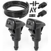 Click&Fit Windshield Washer Nozzles Repair Kit compatible with Chrysler 300