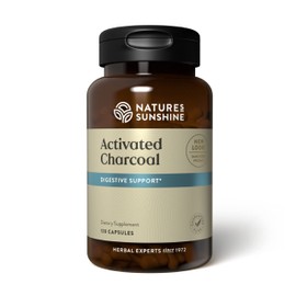 Nature's Sunshine Activated Charcoal 120 Capsules