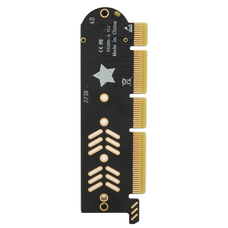 M.2 NVMe SSD to PCIe Adapter PCIe 4.0 Aluminium Alloy