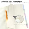Mlife A5 Lined Journal Notebook, 360 Pages and 100 g/m²