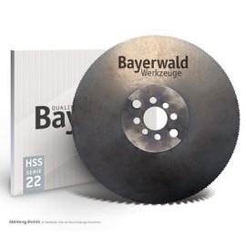 Series 15.22 Bayerwald HSS Circular Saw Blade Diameter 250 mm x 32 mm x 200 Teeth Steam Treated for Stainless Steel Working