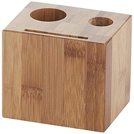 American Metalcraft WBB Wood Block Check Presenter, Bamboo