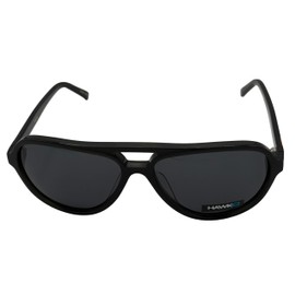 Tony Hawk Mens Black Plastic Aviator Sunglass Smoke Lens 2002 1