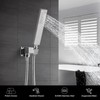 Heyalan SUS304 Stainless Steel Handheld Shower Wand High Pressure Luxury