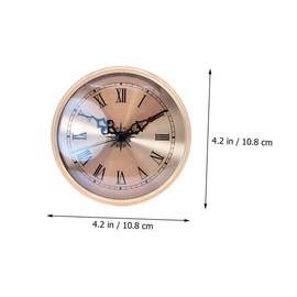 STOBAZA Antique Decor Retro Clock Silent Clock Roman Capitals Pointer Wall Decorative