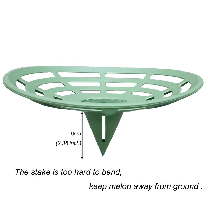Jashem 10 Packs Melon Cradle Pumpkin Stand, Harvest Basket, Garden