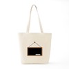 CafePress Chalk Board Tote Bag Reusable Natural Beige Canvas Shopping