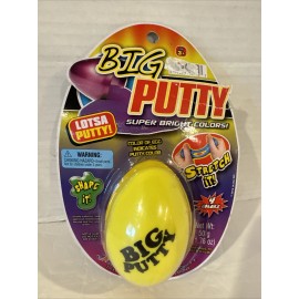 Ja-Ru Big Putty Super Bright Colors Yellow Made in USA
