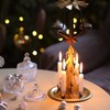 Nuanchu 36 Pcs Christmas Tree Candles for Pyramids 4 x