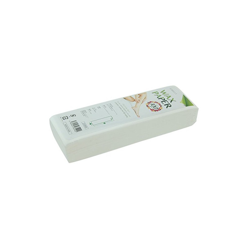 etoxubera Wax Paper 23 X 7 cm 100 Piece Useless Hair Care for