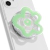 OnTheGrip Cute Transparent Daisy Flower Shape Design Mobile Phone Grip