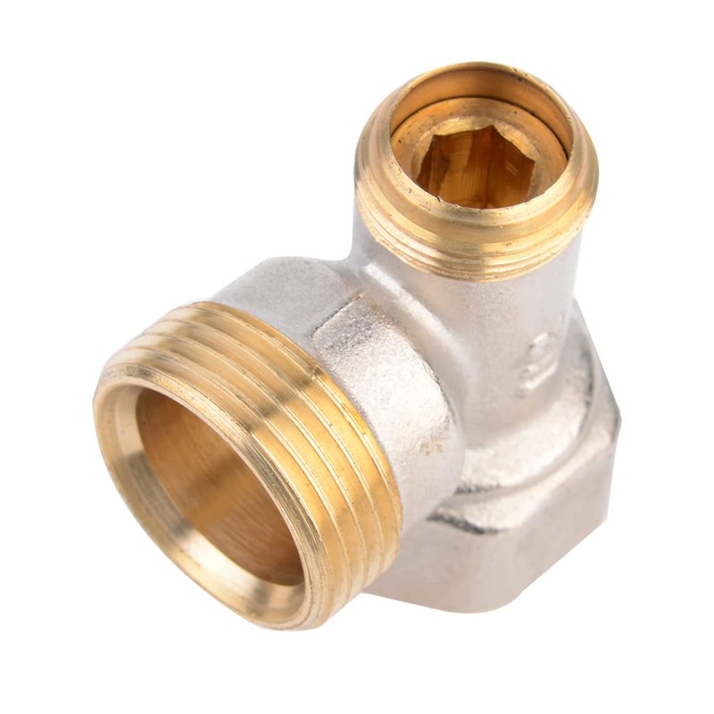 S SIENOC Thermostatic Valve Thermostatic Head Radiator Connection Set Screw
