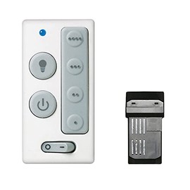 Emerson Kathy Ireland Home SW405, 4-Speed Ceiling Fan Wall Control with Receiver, White