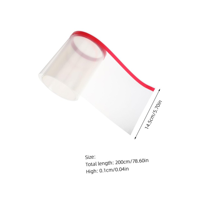 STOBAZA PVC Kitchen Hood Smoke Deflector for Range Hood Ventilation