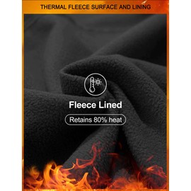 COOTRY Womens Plus Size Fleece Lined Turtleneck Mock Neck Tops Long Sleeve Thermal Shirts Base Layer Black 1XL