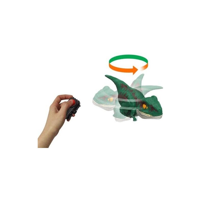 Petrainer Mattel - Jurassic World Dominion Uncaged Click Tracker Velociraptor,