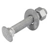 1/2" x 3" (25 Pack) Galvanized Carriage Bolt Kit, Hot
