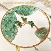 Dream Catchers-Large Adult Crystal Tree of Life Green Agate Wall