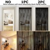 Taiyuhomes String Door Curtains Fly Screen Curtain For Window Decorations