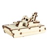 Harvis DIY Wooden Model Assembly Kit: Run Surface Effect Speedboat YM861-19 / DIY 나무 모형 조립 키트 달려라 표면효과 고속정 YM861-19
