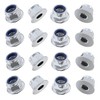 TERF® M6 Flanged Nylon Insert Self Locking Nut M6 (6mm)