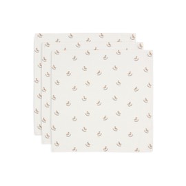 Jollein Muslin Cloth Baby - Nostalgic Ride - Pack of 3 - 70 x 70 cm - 100% Cotton - Burp Cloths Baby - Oeko-Tex Certified