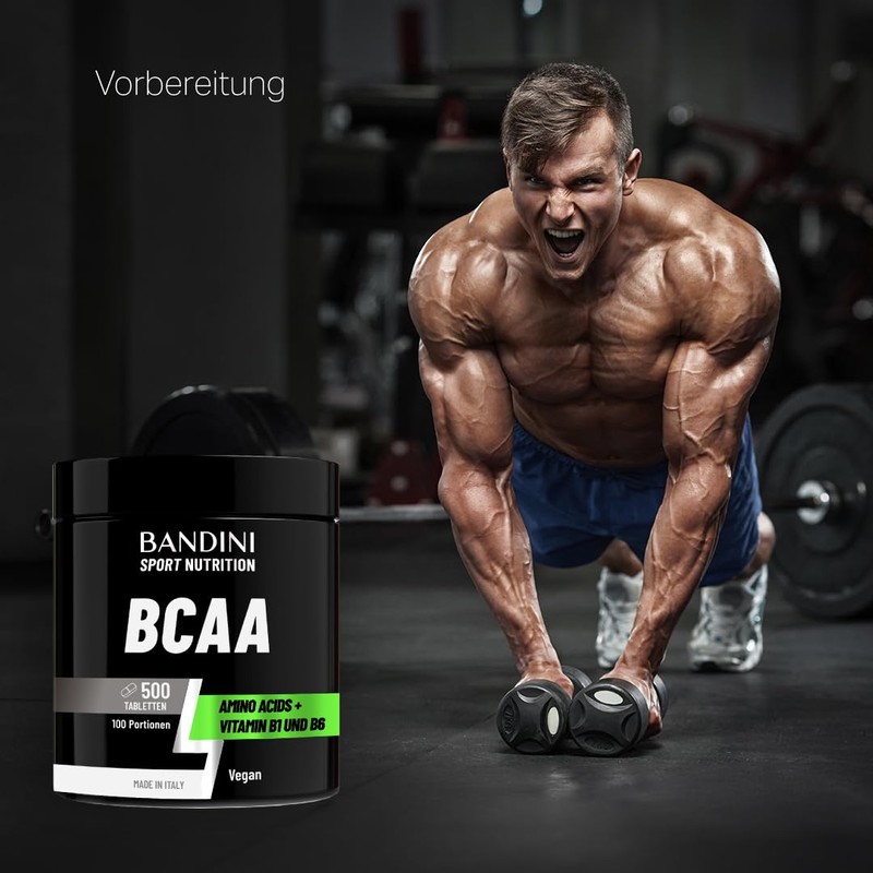 Bandini® BCAA 500 Tablets + Vitamin B1 & B6 Branched