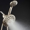 AquaDance Brushed Nickel 7" Premium High Pressure 3-Way Rainfall Combo