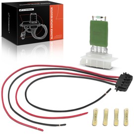 A-Premium Blower Motor Resistor Compatible with Volkswagen Jetta 2005-2015, Beetle 2012-2017, Eos 2007-2016, Golf 2010-2013, GTI 2006-2013, with Wire Harness