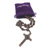 Nazareth Store Sacred St Benedict Wood beads Rosary Solid Wooden