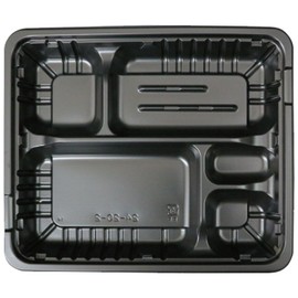 Daikoku Kogyo 1572036 Lunch Containers, Main Body, Lid, Large, B, Set of 20, Fresh Mate