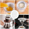thirei Nylon Sieve Fine, Pack of 4 Mesh Sieve Kitchen