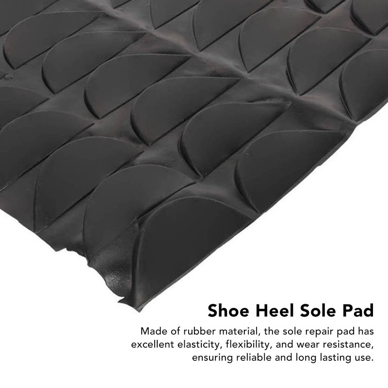 36Pcs Sole Repair Pad Rubber Anti Wear Skid Resistance Easy