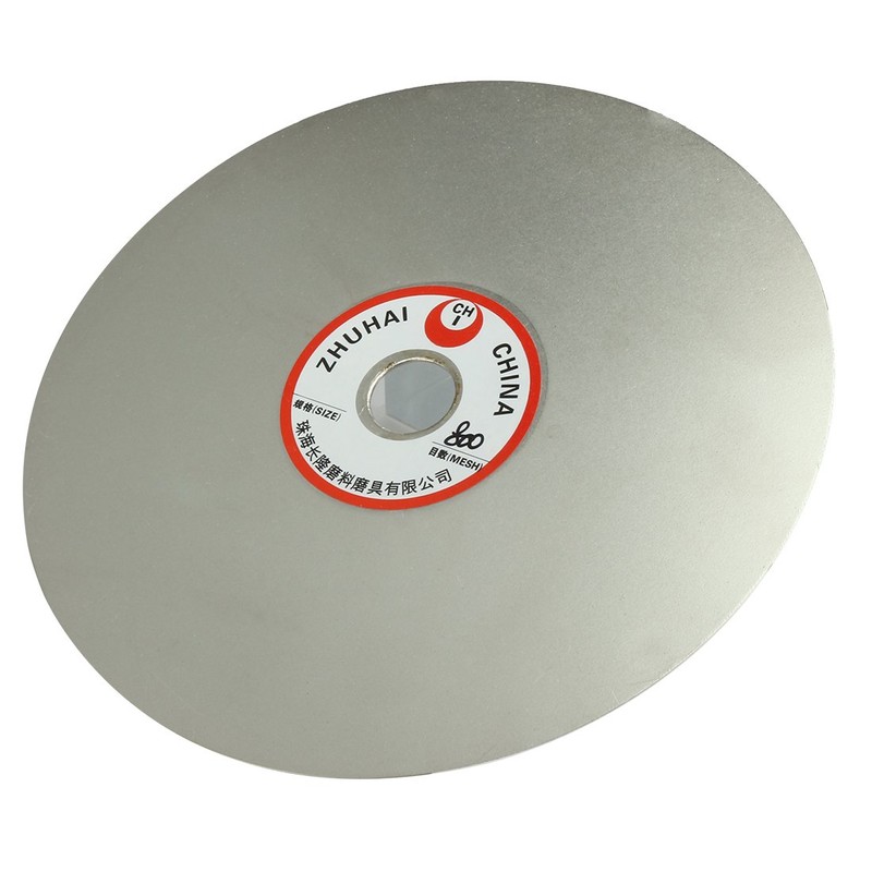 uxcell 6-inch Grit 800 Diamond Coated Flat Lap Wheel Grinding