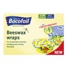 Bacofoil Beeswax Wraps, Pack of 2, Reusable food wraps, Natural
