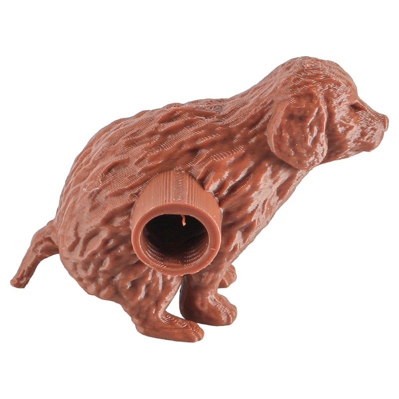 Sarini Hilarious Puppy Poop Toothpaste Dispenser, Funny Toothpaste Dispenser, Pooping