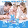 150Pcs 0.8in Magnetic Blocks, Building Cubes for Girls Ages 4-8