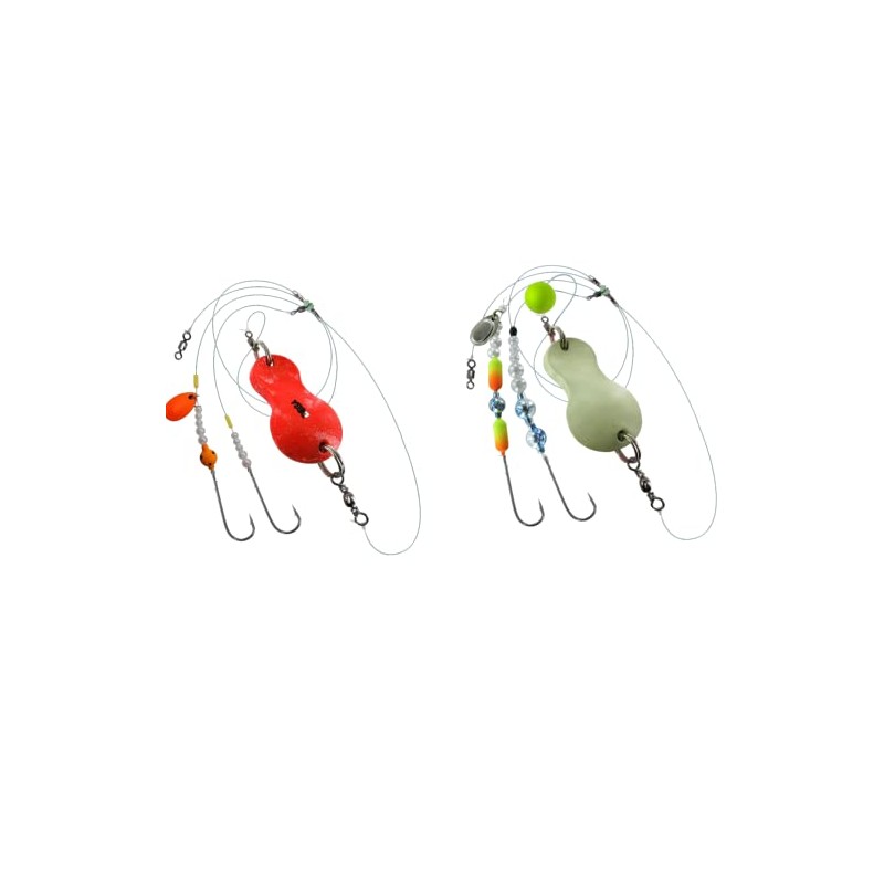 blntackle76 Set of 2 Butt Spoons by Jenzi Plattfisch Blinker