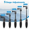 TELESIN Selfie Stick, Mini GoPro Tripod, Go Quick, 4 Levels