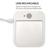 ILLUX Luces LED Recargables con Sensor de Movimiento Magnético, Luz